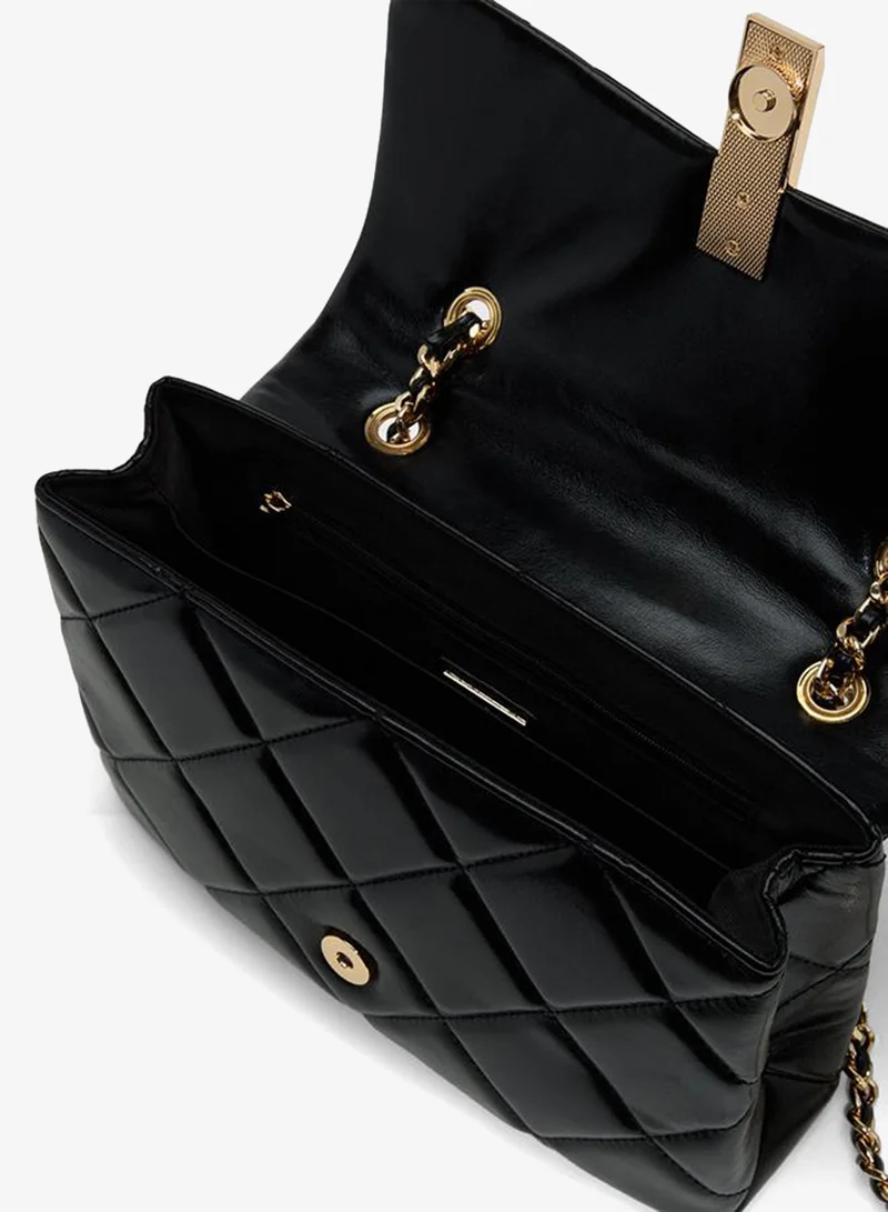Aldo  Aliciequilted Ladies Black Sling Bag for Women | Best Price UAE