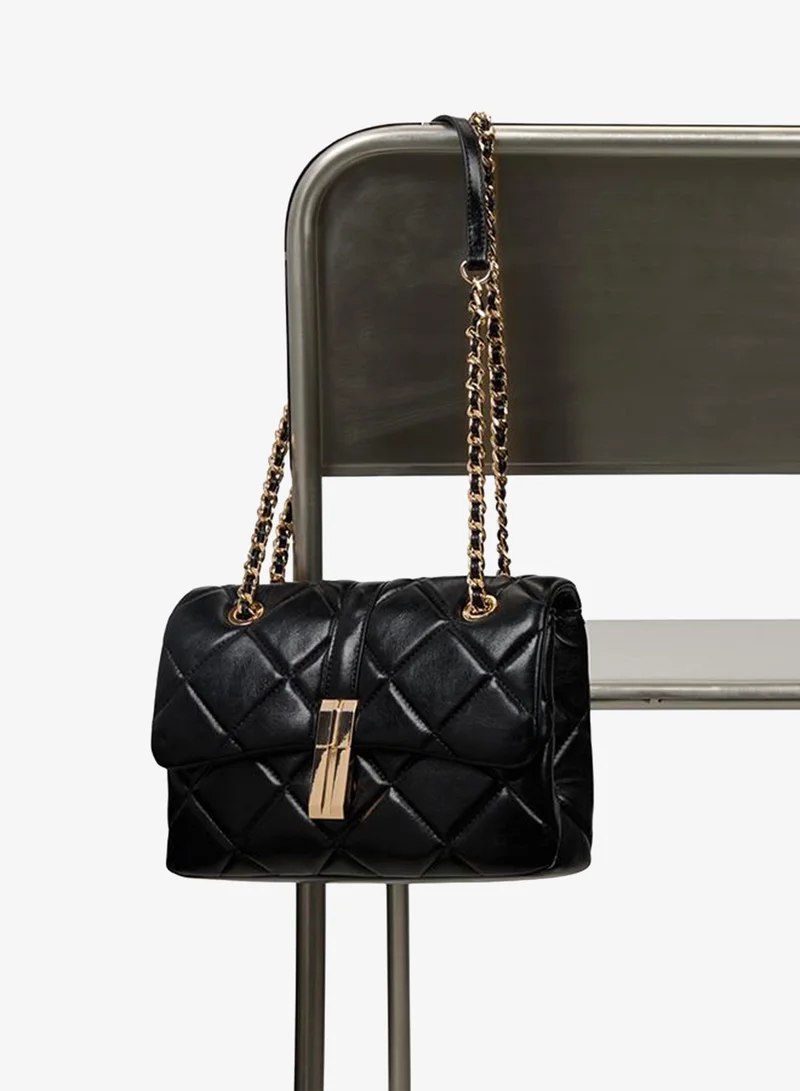 Aldo  Aliciequilted Ladies Black Sling Bag for Women | Best Price UAE
