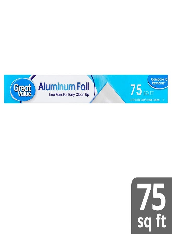 Great Value Aluminum Foil 75 sq ft. (2 Pack) - Image 4