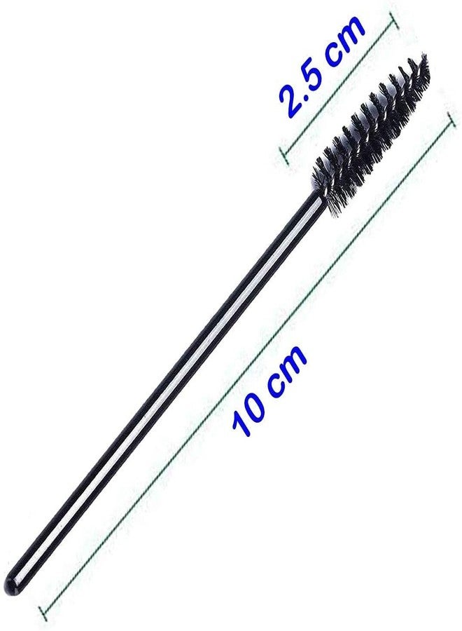 SAVNI Professional Eyelash Mascara Applicator Brush Set, 50 Pieces, 10 cm Length - Image 3