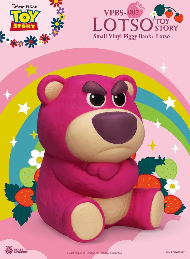 BEAST KINGDOM Toy Story: Lotso Small Piggy Bank Multicolor - Image 4
