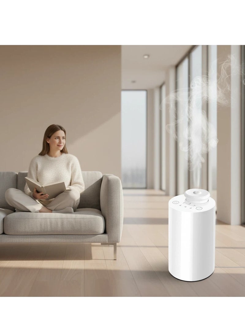 Y&D Waterless Diffuser for Essential Oil Nebulizer Battery Operated with 3 Mist Modes 4 Timers 7-Color LED Aromatherapy Diffuser Car Air Freshener Diffuser for Home Hotel Office Car - Image 2