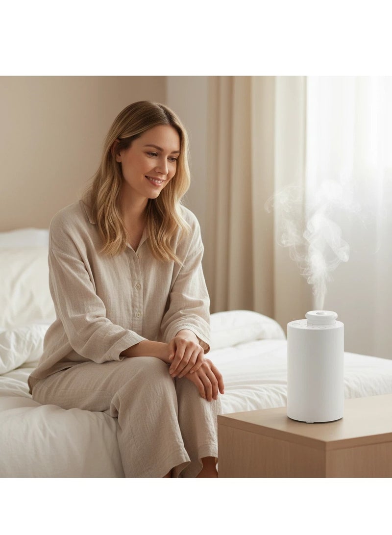 Y&D Waterless Diffuser for Essential Oil Nebulizer Battery Operated with 3 Mist Modes 4 Timers 7-Color LED Aromatherapy Diffuser Car Air Freshener Diffuser for Home Hotel Office Car - Image 5