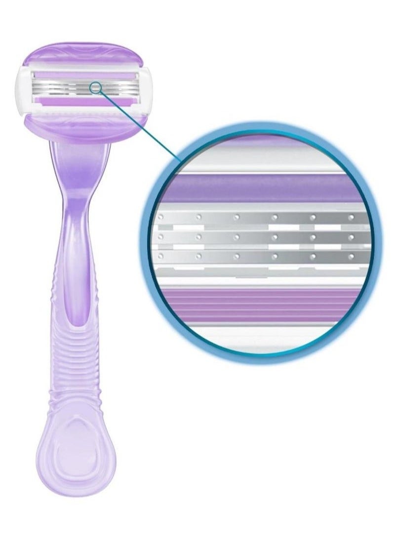 RADIX Clean Radix ComfortGlide Breeze 2-Pack 3-Blade Razor Blades - Image 1
