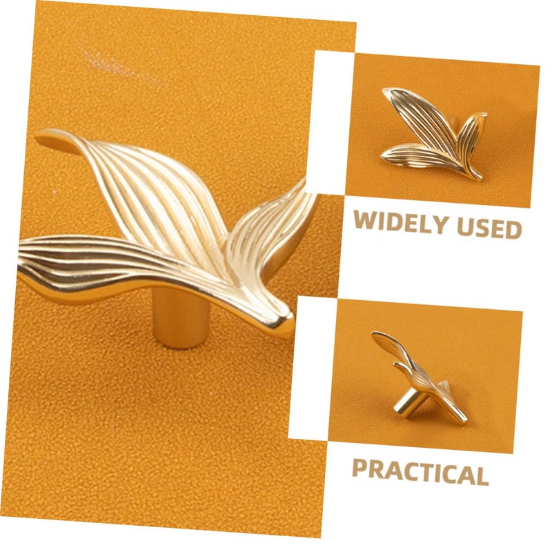 Brushed Copper Zinc Alloy Cabinet Handle Drawer Pull Knob Single Hole Furniture Hardware - Image 5