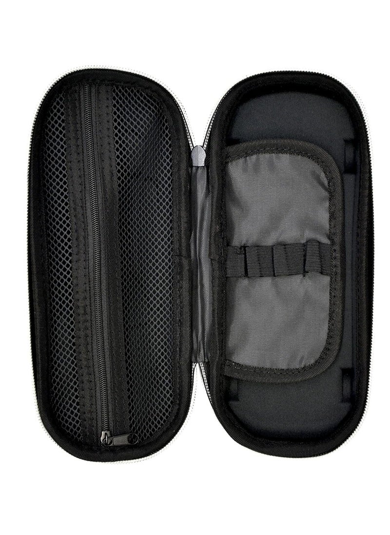 KASTWAVE - Large Capacity Police Car Pencil Case Cool Pencil Box Car Pencil bag Stationery Black Waterproof Made of EVA Material - Image 1