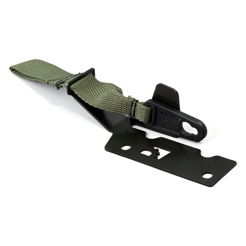 BuiltRight Industries Rear Seat Release with Olive Strap Compatible with F-150 (2009+), F-250/350 (2017+) - Image 3