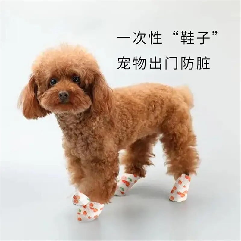 3pcs Self-Adhesive Elastic Bandage for Pets - Nonwoven Bandage Cover Protector for Outdoor Activities(Green) - Image 3