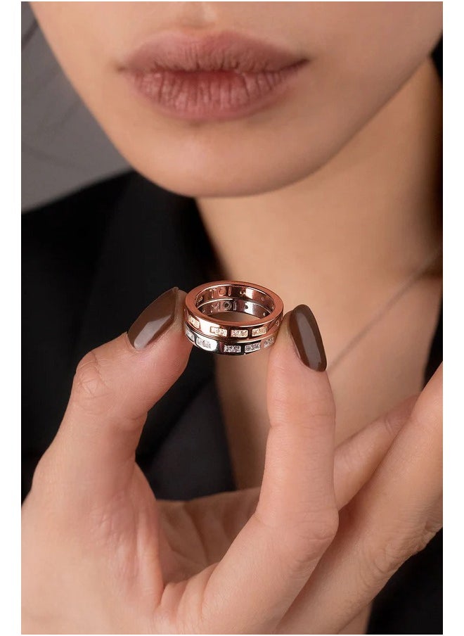 MONACO - APM Monaco TOI MOI Morse Code Ring - Image 1