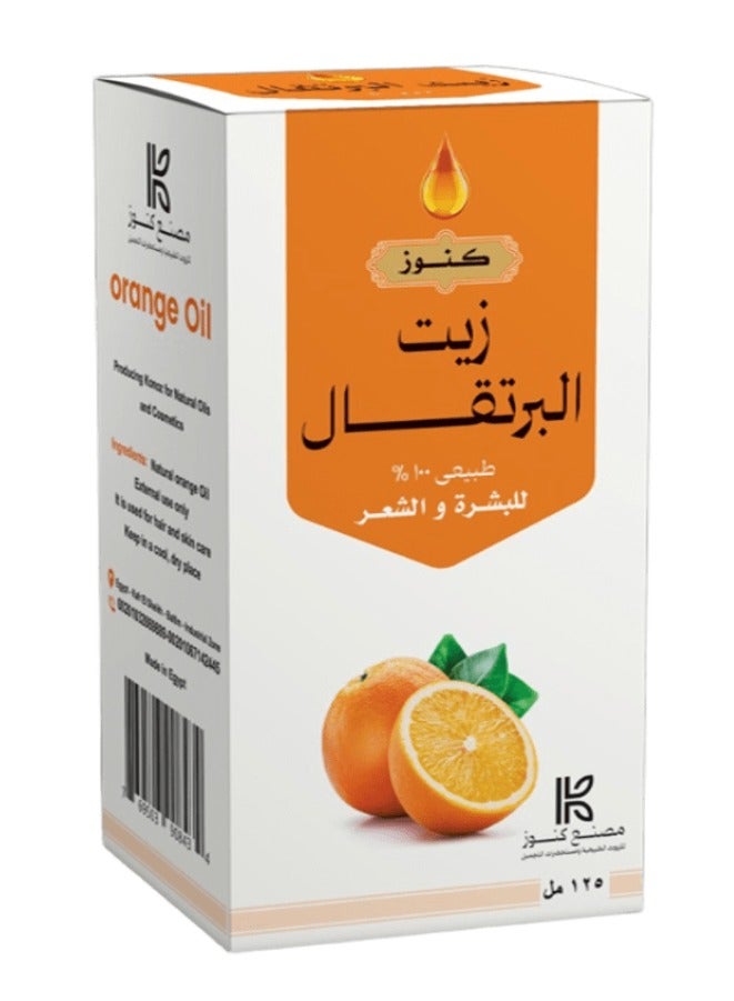 Orange Oil Natural For Skin And Hair 125 ml