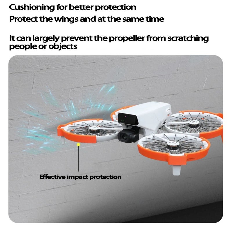 غطاء المروحة مع حامل ثلاثي مرتفع لطائرة DJI Flip - Image 4