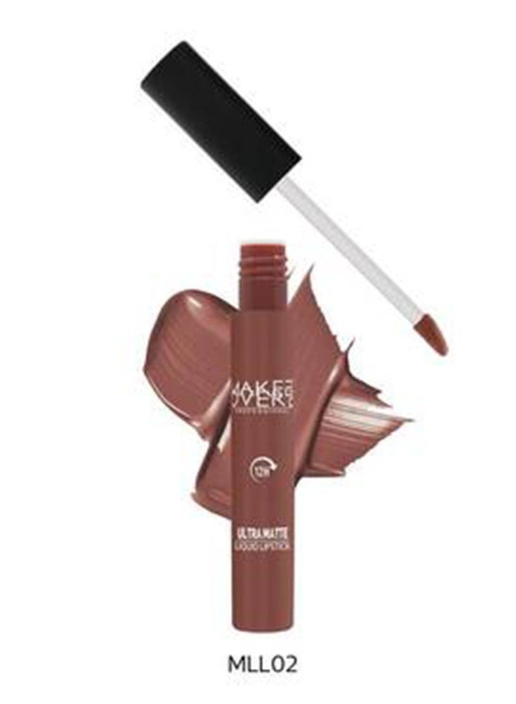 MAKE OVER 22 Ultra Matte Liquid Lipstick MLL02 - Image 1