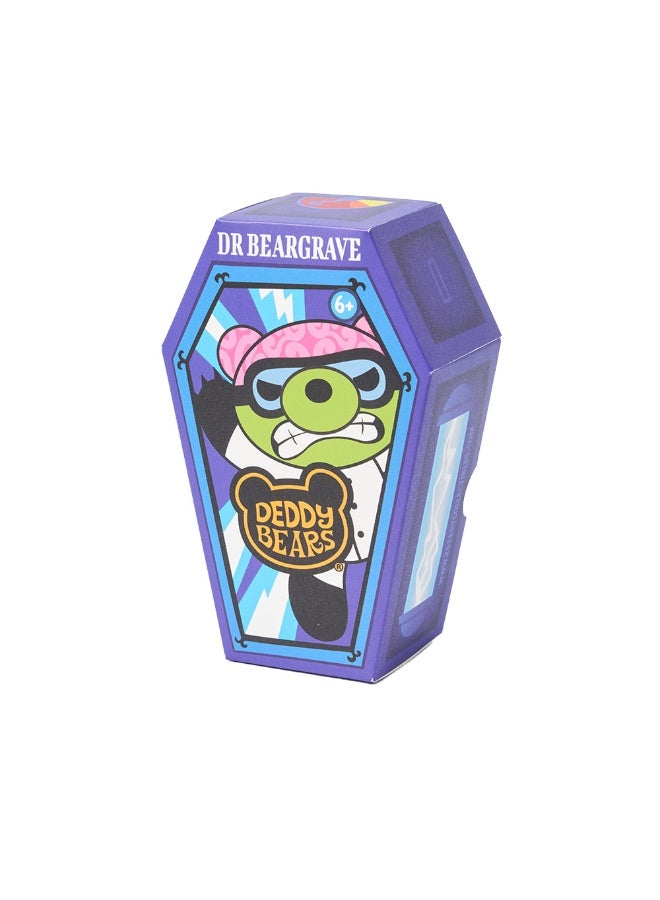 Deddy Bears Dr. Beargrave Lil Dodgers Plush Cute Toy 14cm Scientist Bear, Soft Polyester Toy with  Box &  Certificate Series 3 Collectible Plush for Fans - Image 3