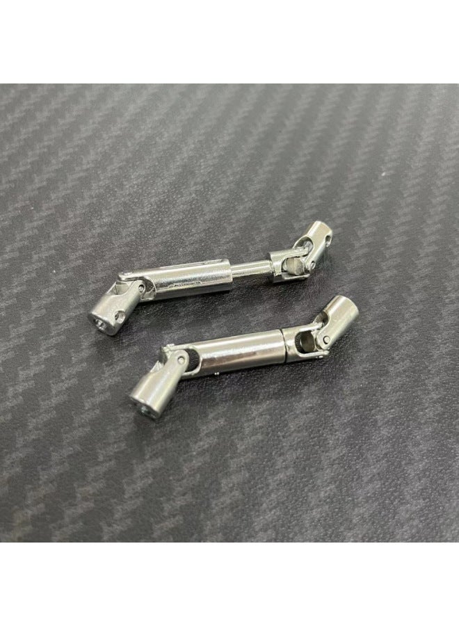 Mangniu Version MN99S Original Accessories 1:12 Mangniu RC Full-scale Off-road Climbing Car Modification Accessories-Color:Metal Drive Shaft (2 Pieces)  - Image 1