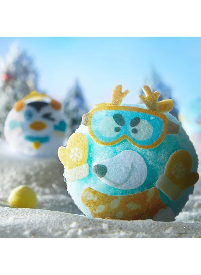 MiDeer Snowball Play Set Snowball Battle Game for Kids – Soft Indoor Snowball Fight Toy Set for Active Play, Coordination & Social Interaction, Safe Lightweight Plush Snowballs for Kids Age 3+ - Image 3