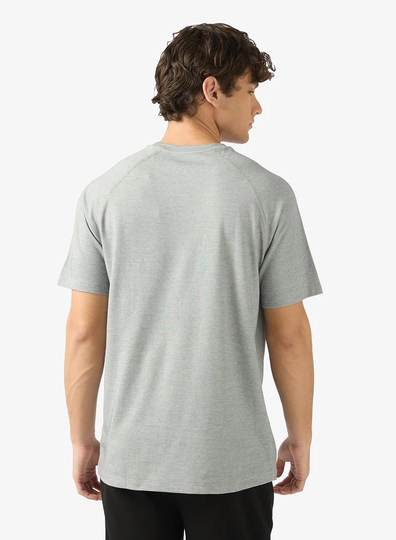 Ripples Men's Round Neck Sport T-shirt