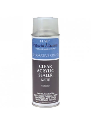 Plaid Clear Acrylic Sealer Aerosol Spray, 6 Ounce (Pack of 1), Matte - pzsku/Z3697D7E877CA39755DB9Z/45/_/1731696397/17dfdd53-e195-4b81-8239-82c2711e1d71