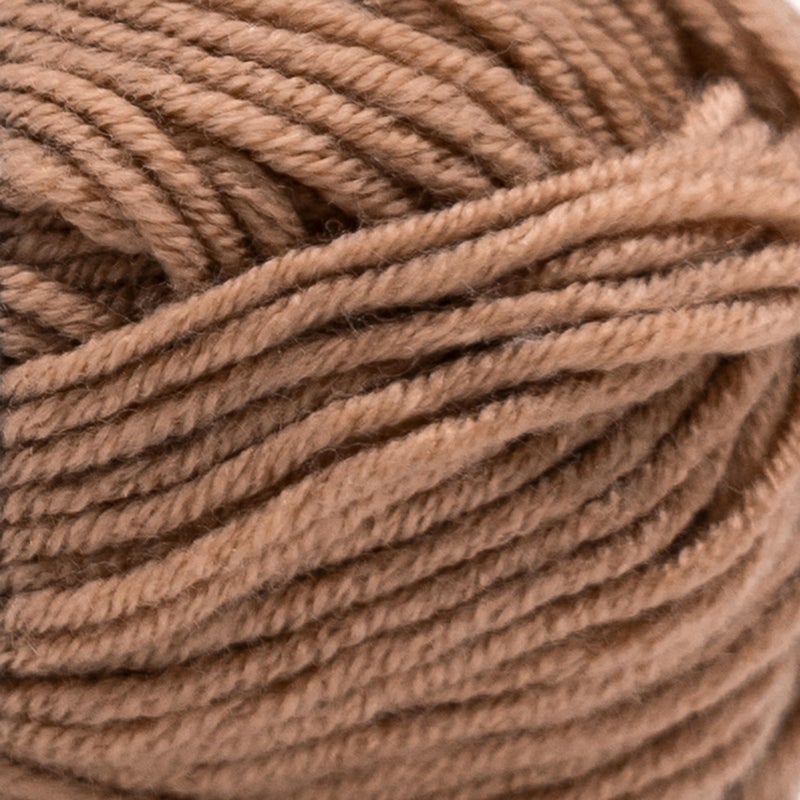 Estako DailyKnit-DK - 100% Anti-Pilling Acrylic Yarn - Soft DK Light Weight #3 - (3.52 oz / 273 Yds) - for Knitting & Crocheting (80073 - Milky Brown) - Image 2