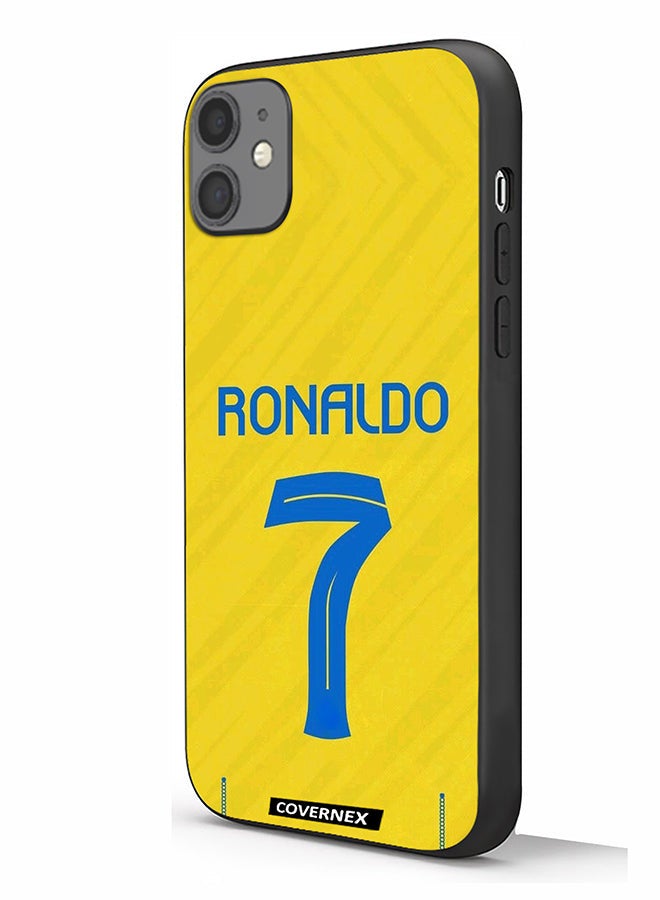Covernex Apple iPhone 11 Protective Case Cover Printed Featuring Cristiano Ronaldo Jersy Design - Image 1