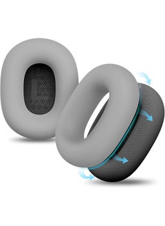 Silicone Ear Pads Cover Protector For Airpods Max Headphones Cushions Sweatproof Easily Washable Rugged Durability Gray