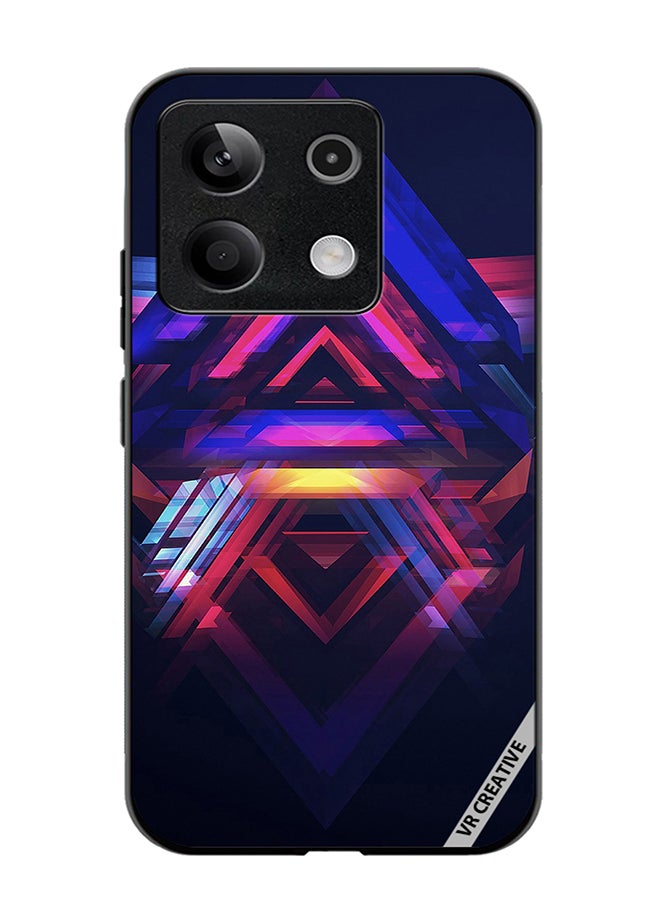 VR CREATIVE Protective Case Cover For Xiaomi Poco X6 Abstract Design Multicolour - Image 1