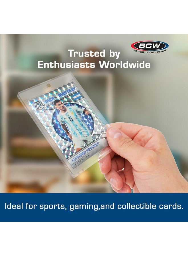 BCW 35 PT Magnetic Card Holder -20 Pack | 2-Piece Design with Gold Magnet for Trading Cards | Durable Protective Card Case with Recessed Arrowhead Corners | Magnetic Card Holders for Trading Cards - Image 5