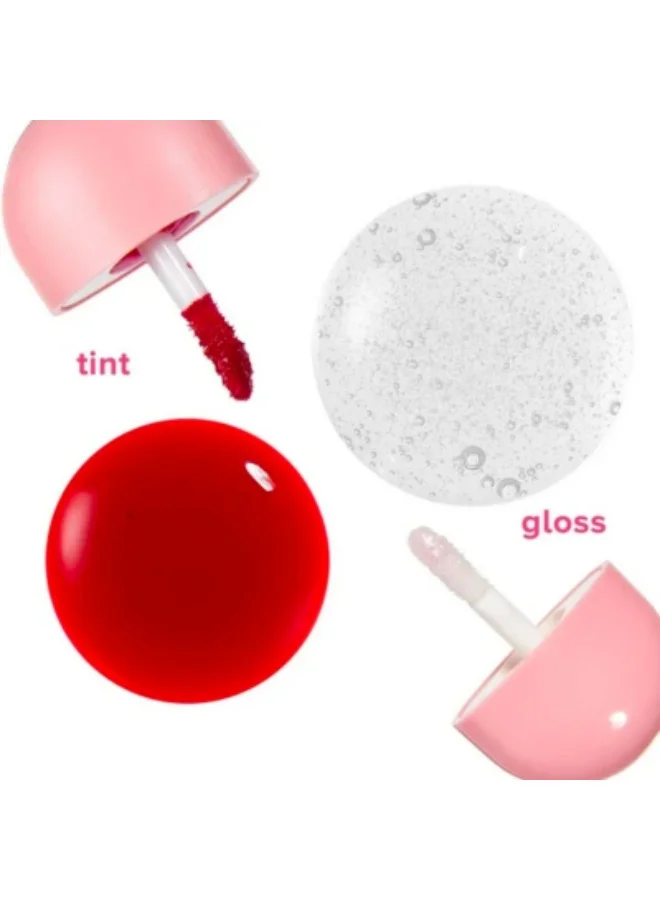 Lottie Twisted Heart Dup Lip Tint & Gloss