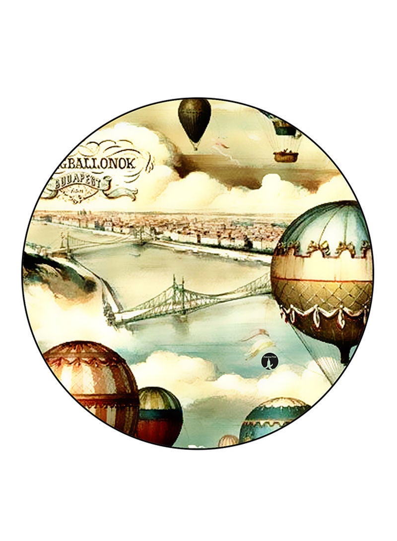 RKN Balloons Printed Mouse Pad  Multicolour