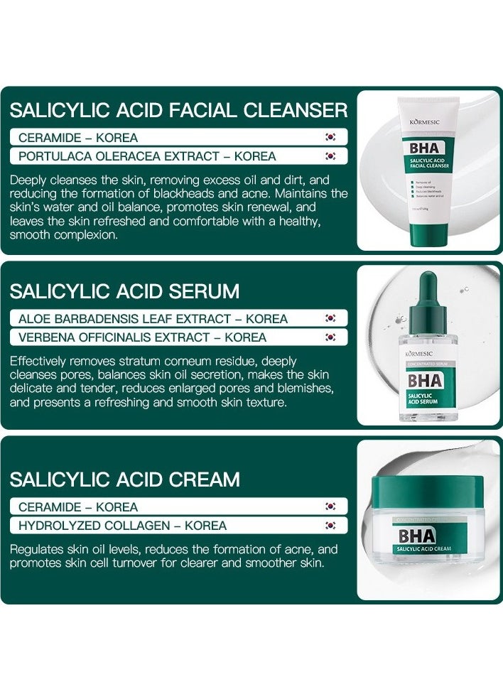 Kormesic Salicylic Acid Serum 30ml | Targeted Oil Control & Skin Balancin  - Image 3