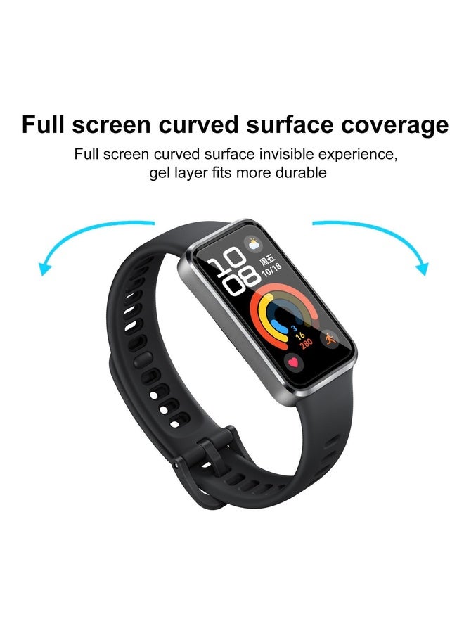 HuHa For Huawei Band 10 NFC 2pcs xDfind Curved 3D Composite Material Soft Film Screen Protector - Image 3