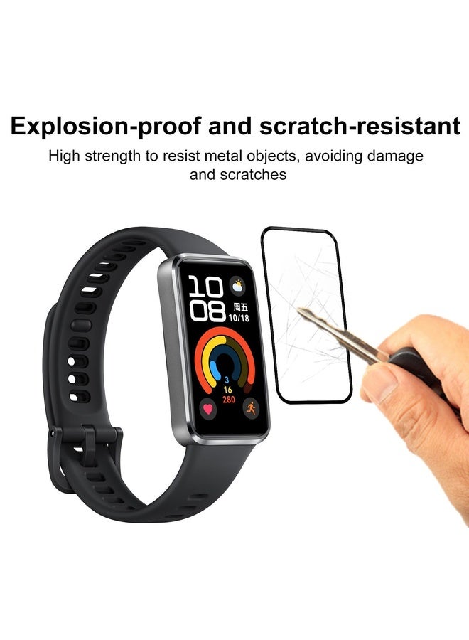 HuHa For Huawei Band 10 NFC 2pcs xDfind Curved 3D Composite Material Soft Film Screen Protector - Image 5