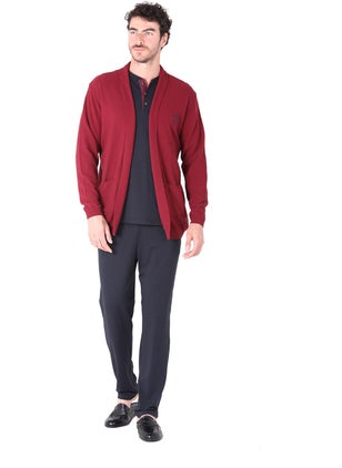 D'S DAMAT Rob Knitwear Claret Red  - Image 2