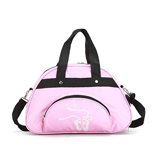 WVMKOR Dance Duffle Bag For Girls Ballet BagLight WeightGift Pink - Image 1