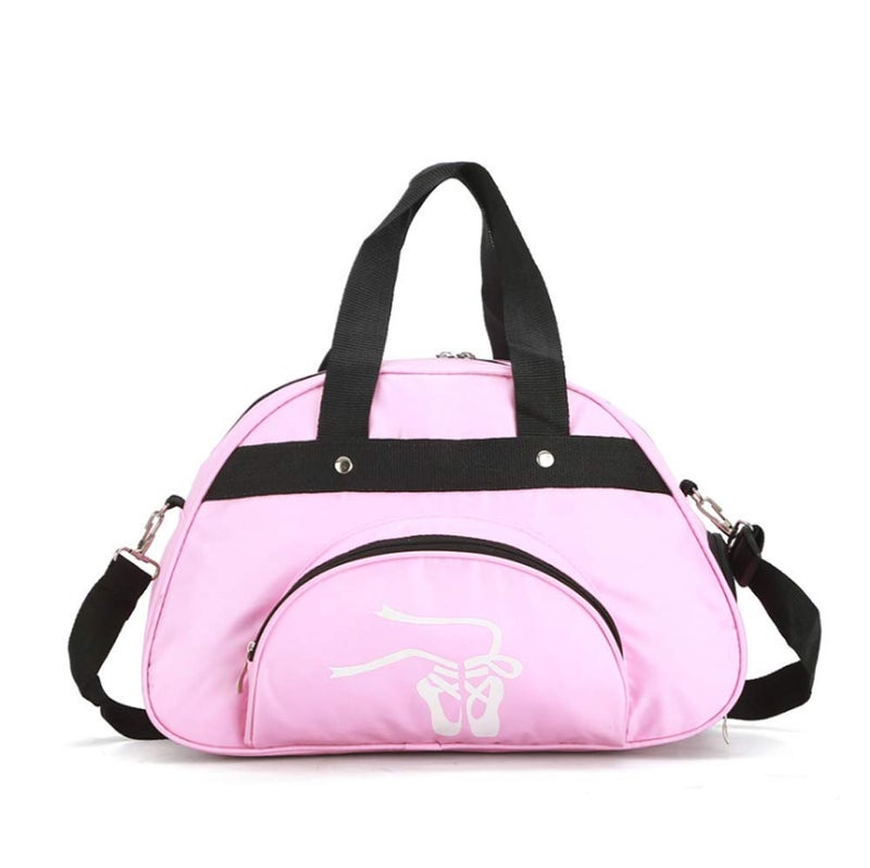 WVMKOR Dance Duffle Bag For Girls Ballet BagLight WeightGift Pink - Image 2