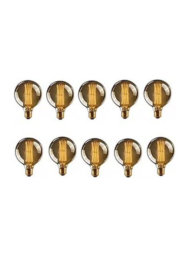 EDISON Edison Globe Halogen Bulb  10 Piece 