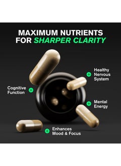 VitaRaw Organic Lions Mane Supplement Capsules 2400 mg - Powerful Nootropic - Helps Maintain Memory, Energy, and Mental Clarity - Vegan Brain Booster Focus Pills - Real Lion's Mane Supplement - Melena de Leon  - Image 4