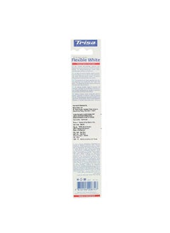 TRISA Flexible White Medium Toothbrush Pack Of 2 (Assorted Color)  - Image 5