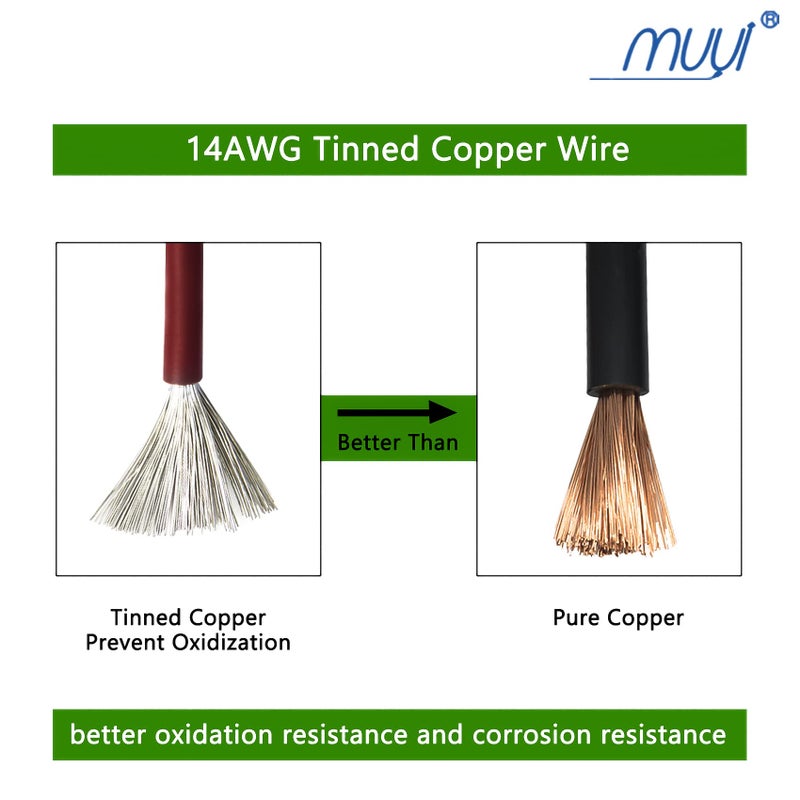 Muyi 14Awg Electrical Connectors Kits  3 Sets 2 Pin Way Wire Harness Connectors Weatherpack Connector Kit - Image 4