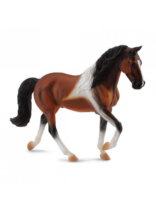 CollectA Tennessee Walking Horse Stallion, Bay Pinto