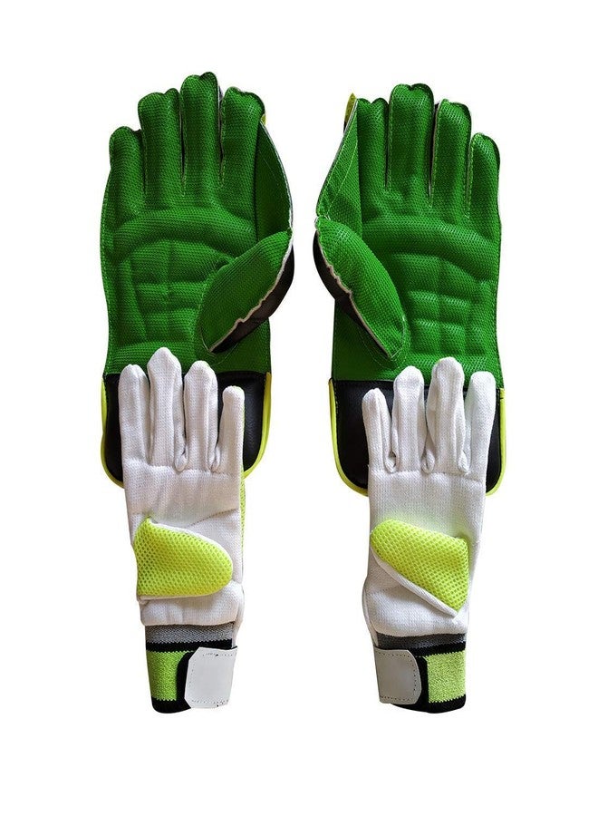 JetFire Practice Wicket Keeping Gloves and Inner Gloves Combo (Men, Green) - Image 1