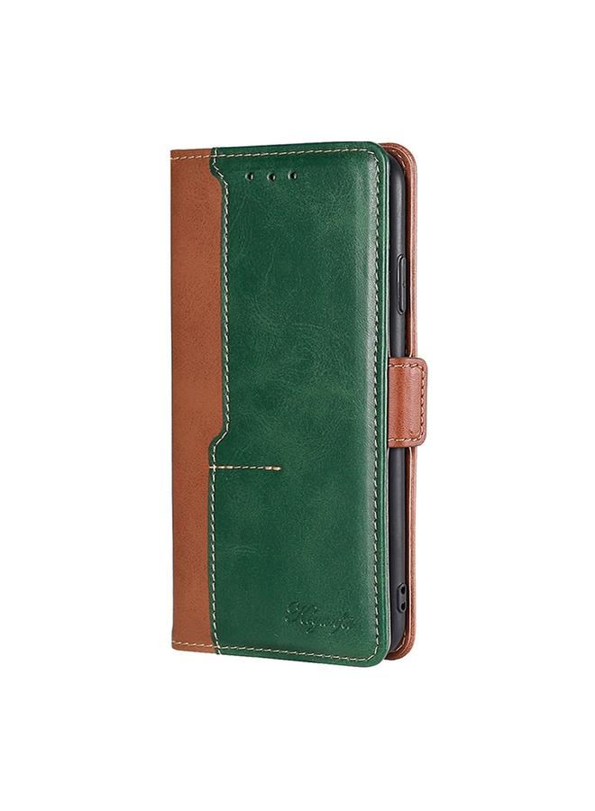 S-TOP Case For Infinix Note 30 5G Contrast Color Side Buckle Leather Phone Case - Image 2