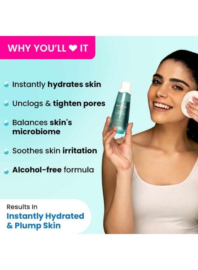 Dot & Key Rice Water Hydrating Toner With Hyaluronic |Rice Water Toner For Dry Skin, Sensitive Skin & Oily Skin |Alcohol-Free |Quick Absorbing & Non Sticky, For Hydrated Skin |Exfoliates Pores |150ml - Image 4