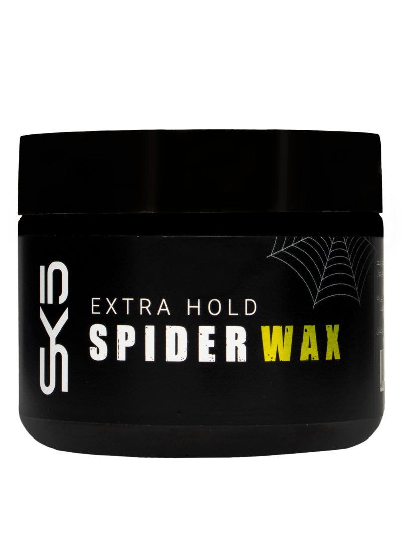 SK5 SK5 Extra Hold Hair Styling Spider Wax Yellow - Strong Control, 150ml - Image 1