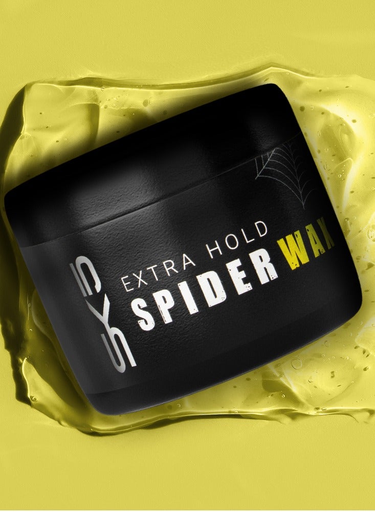 SK5 SK5 Extra Hold Hair Styling Spider Wax Yellow - Strong Control, 150ml - Image 4