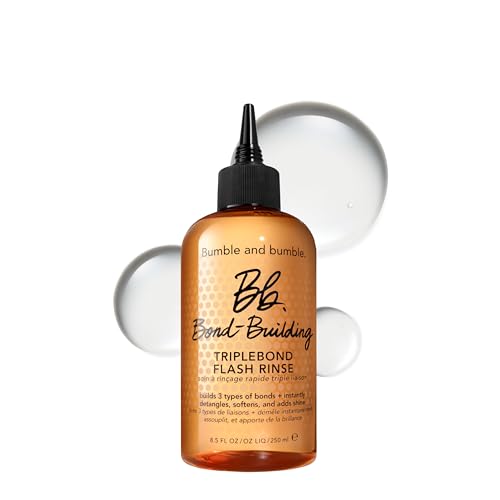 Bumble and bumble. Bond-Building TripleBond Flash Rinse For Damaged Hair | Strengthens and Adds 2x Shine | For Damaged Fine to Medium Curly, Wavy, Straight Hair Types, 8.5 Fl Oz - Image 1