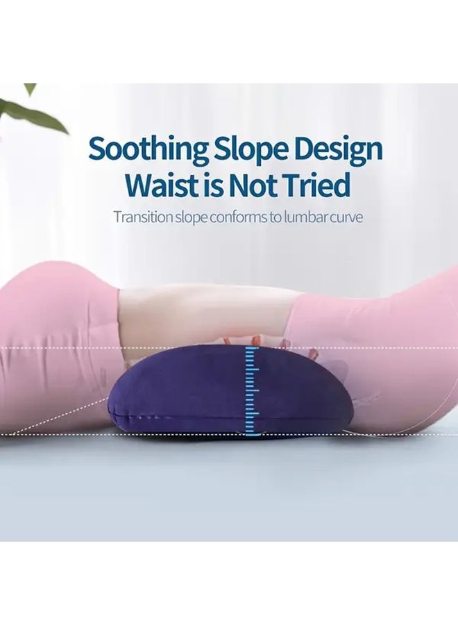 Adjustable Lumbar Support Pillow For Sleeping Ergonomic Memory Foam Upgrade - Image 3