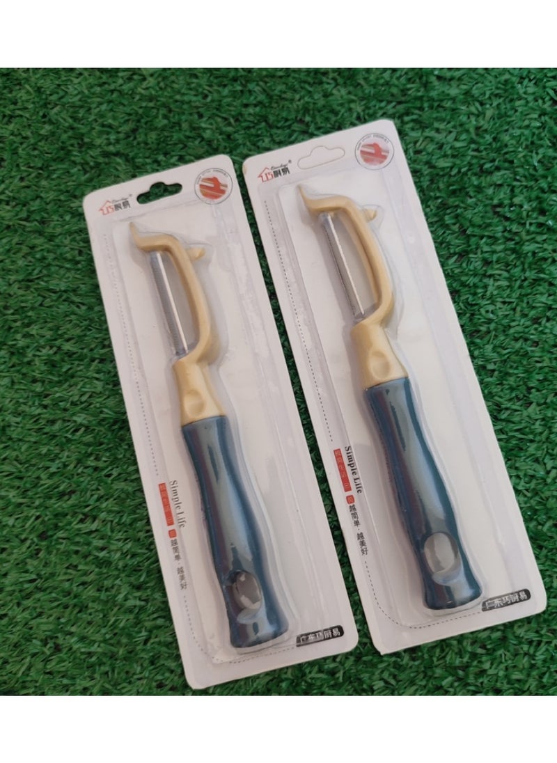 Generic - 2 pieces of potato and vegetable peeler - Image 1