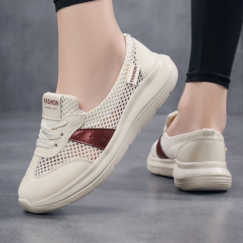 2023 Women'S Shoes Mother Shoes Middle-Aged And Elderly Walking Shoes Breathable Non-Slip Soft Sole Casual Shoes Sports Dancing Shoes - Image 3