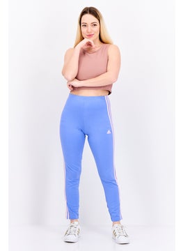 Adidas Women Tight Fit Training Leggings, Blue  - Image 2
