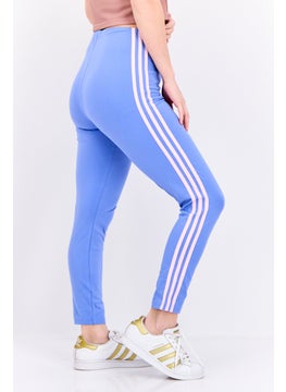 Adidas Women Tight Fit Training Leggings, Blue  - Image 3